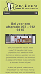 Mobile Screenshot of hair-house.nl